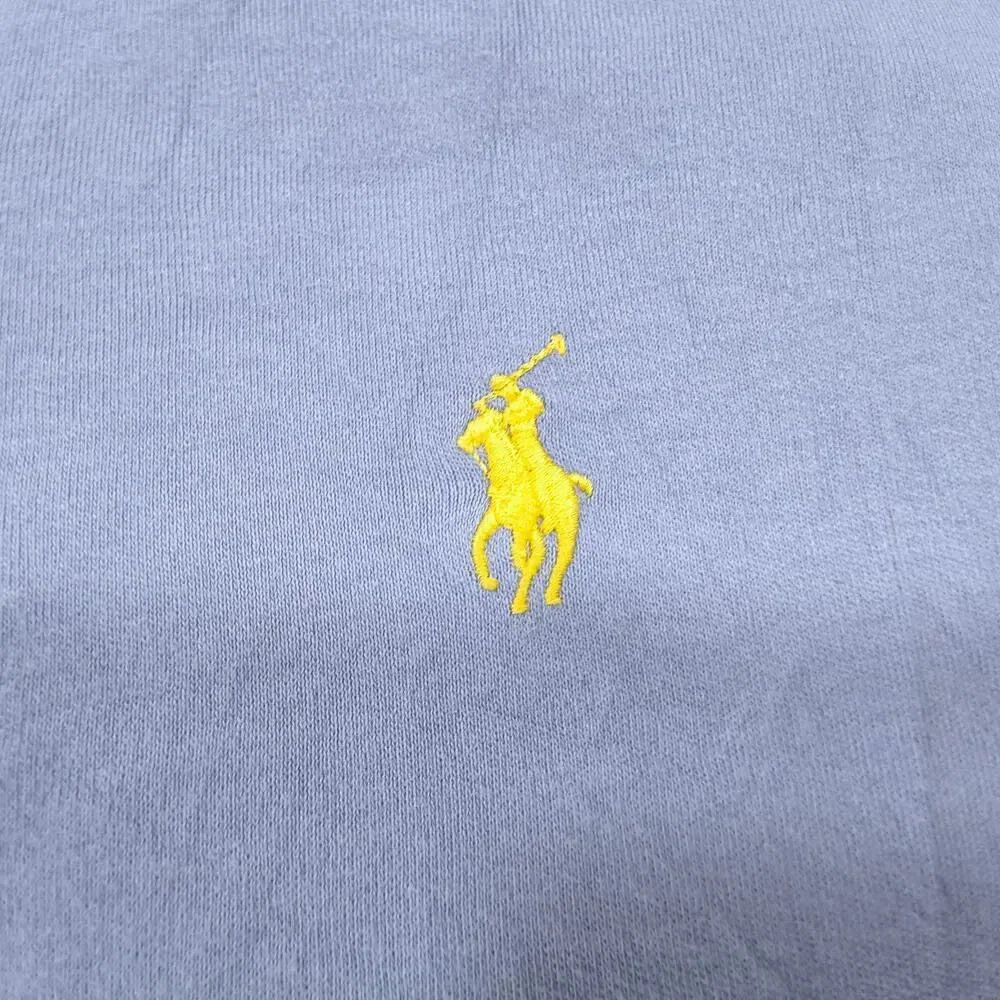 Polo by Ralph Lauren Custom Fit Casual Collared Polo Shirt Mens Size 2XL Blue